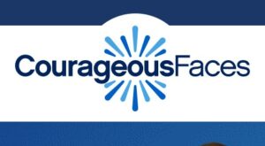courageous faces logo