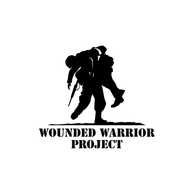 Wounded Warrior Project image of a soldier carrying another soldier over his shoulder.