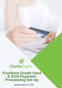 FirstData Credit Card & ACH Payment Processing Set Up
