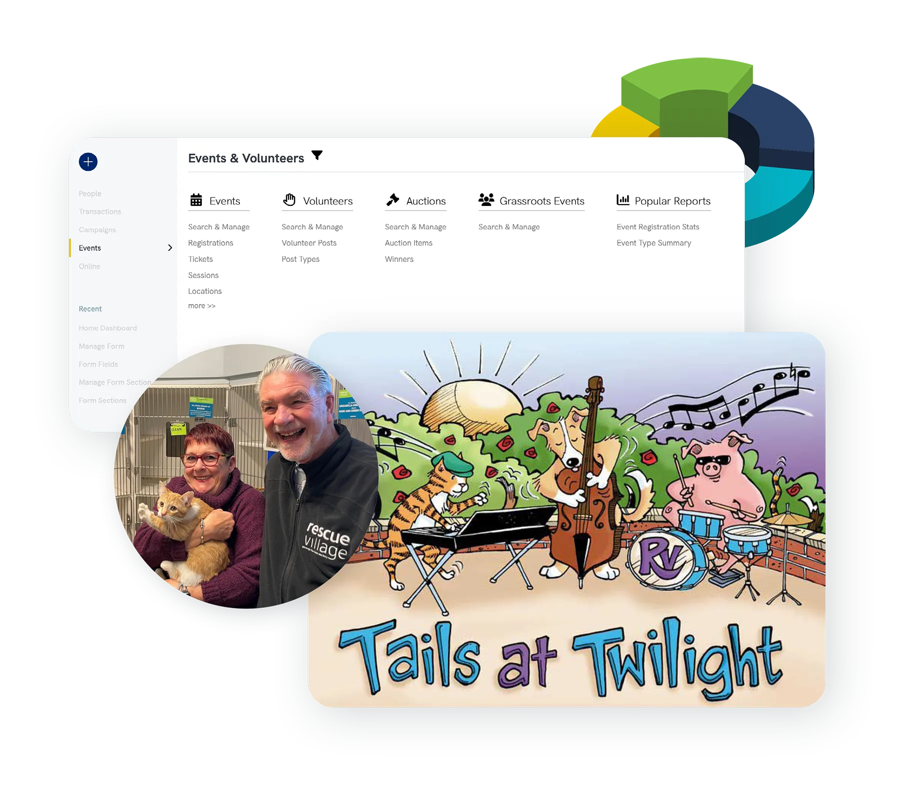 Tails at Twilight event fundraiser with CharityEngine