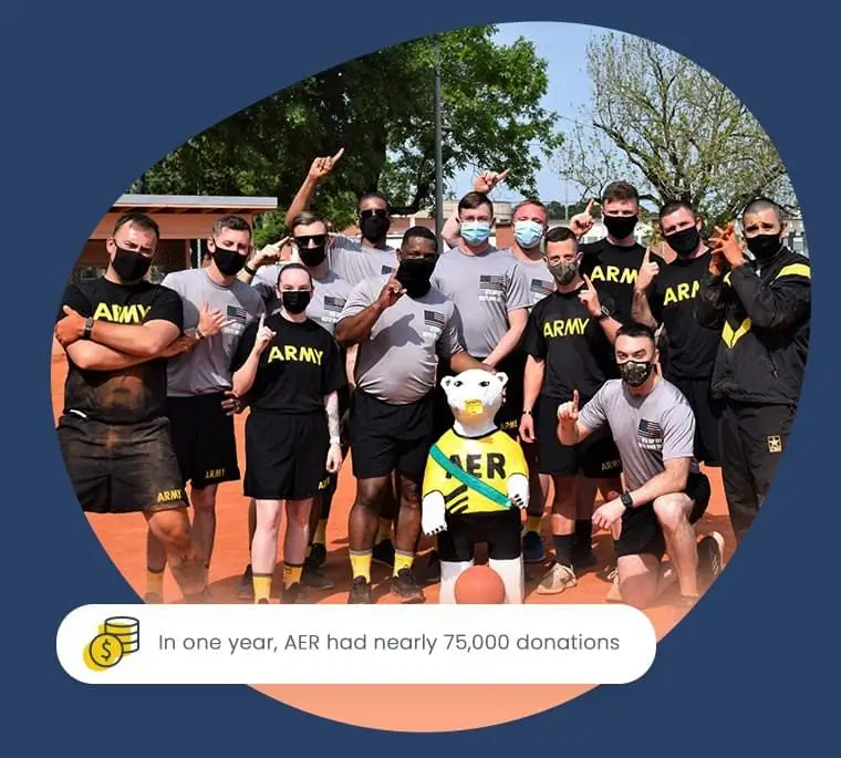 A client that used CharityEngine's platform, which includes nonprofit email marketing software built to reach more donors.